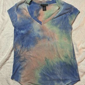 Chelsea and Theodore Tie Dye Shirt